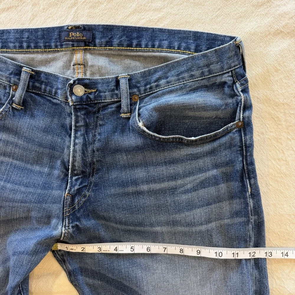 Polo Ralph Lauren Jeans Mens 36x30 Blue The Sullivan Slim Tapered Stretch